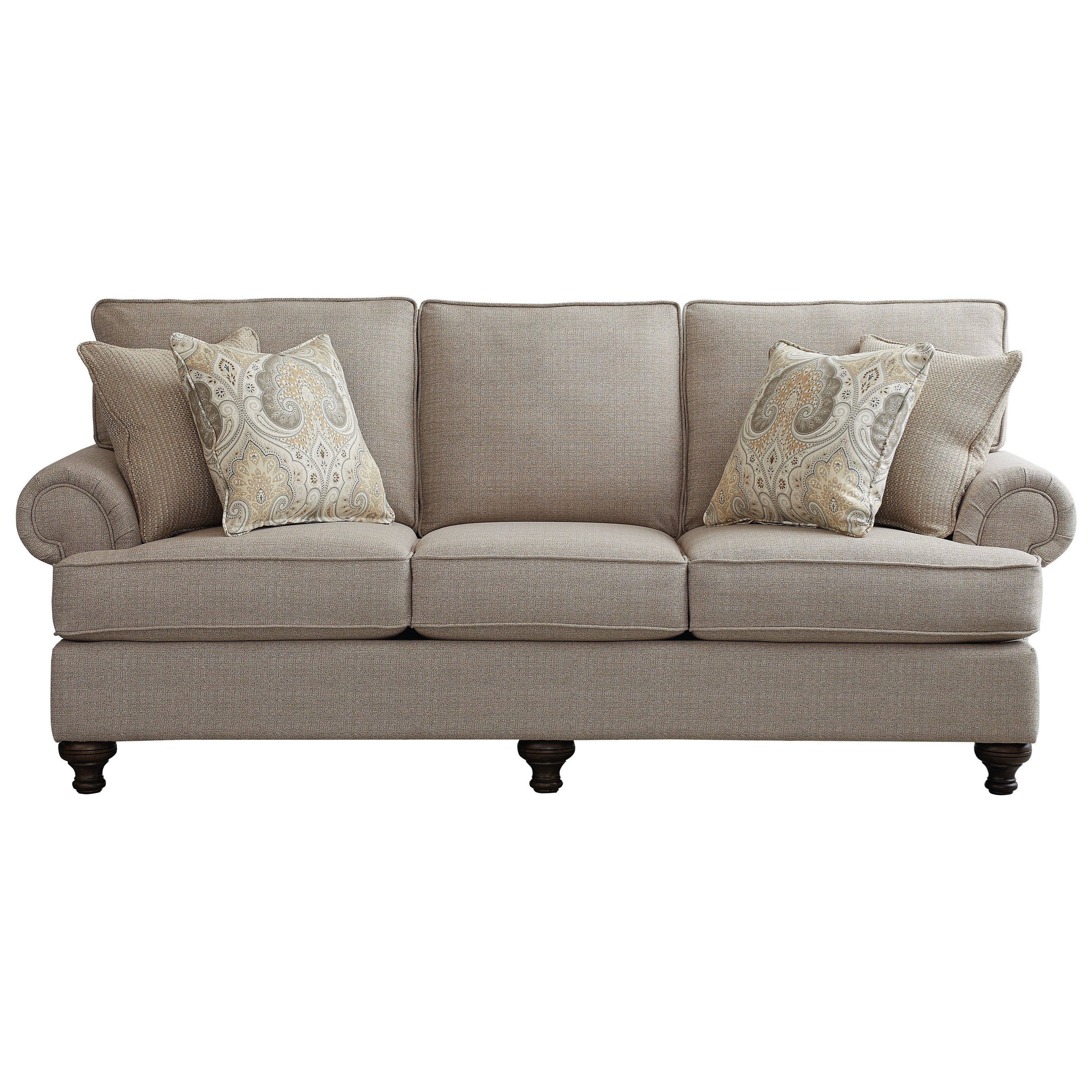 Tan store sleeper sofa